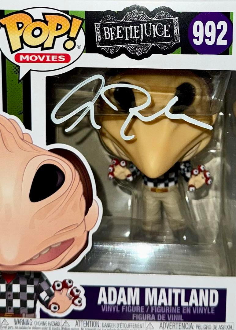 Alec Baldwin Signed Funko Pop #992 "Adam Maitland" (Beetlejuice) White Ink - JSA COA